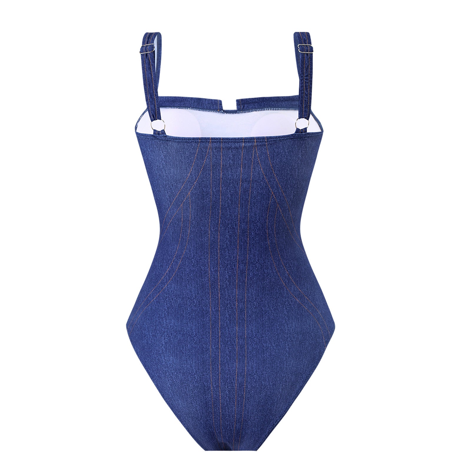 Split One Piece Swimsuit - DippedShop Wholesale - #9811