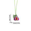 Fresh Handmade Beads Cherry Pendant Bag Charm 6W10BBC801