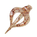 French Heart Geometric Non Slip Hair Barrette Clip 8AS6HCP290L
