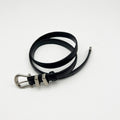Retro Solid Color Jeans Belt Versatile Leather Belt 6W6JBT163