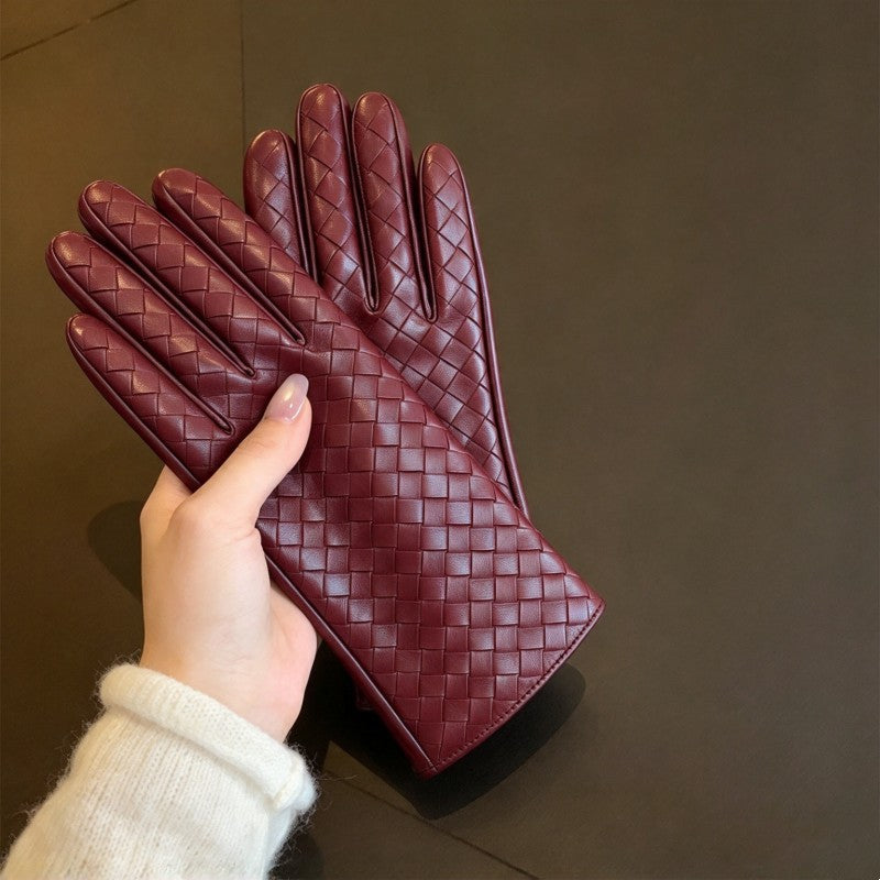 Touchscreen Warm Woven Gloves - DippedShop Wholesale - #9443