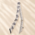 Floral Silk Scarf - DippedShop Wholesale - #3027