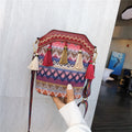 Boho Tassel Crossbody Bucket Bag - DippedShop Wholesale - #2675