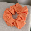 Dopamine Solid Color Cotton Elastic Scrunchies MK2BW6W6HSR56