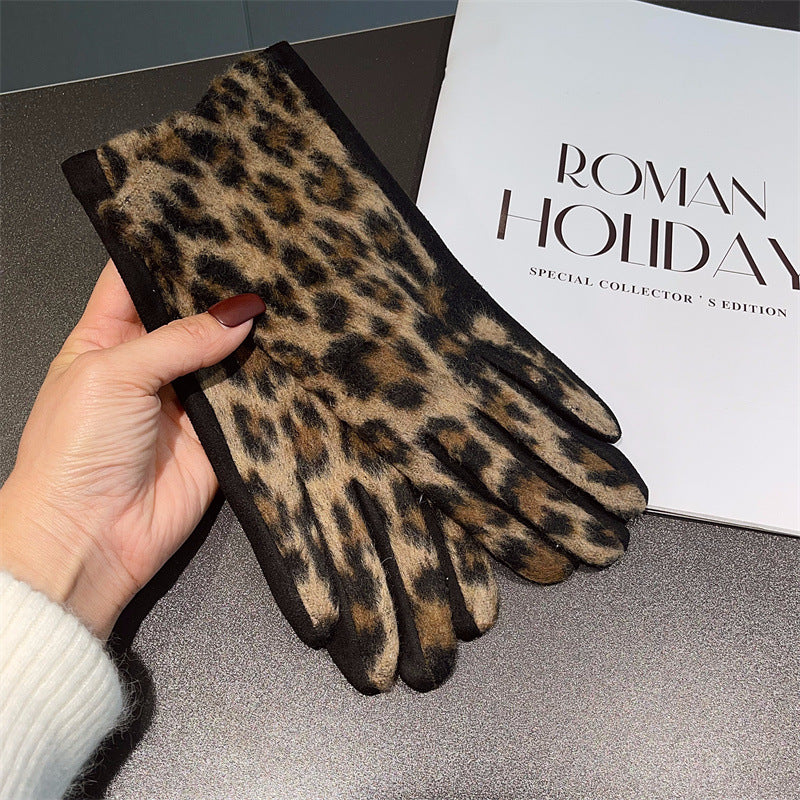 Faux Fur Winter Gloves - DippedShop Wholesale - #1283