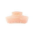 Minimalist Solid Color Plaid Acetate Hair Claw 8AS6HCP323T
