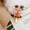 Cute Christmas Tree Duckbill No Crease Hair Clip 6W6HPN101