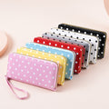 Long Zipper Clutch Wallet - DippedShop Wholesale - #1907