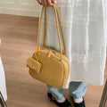 Solid Square Shoulder Bag - DippedShop Wholesale - #5075