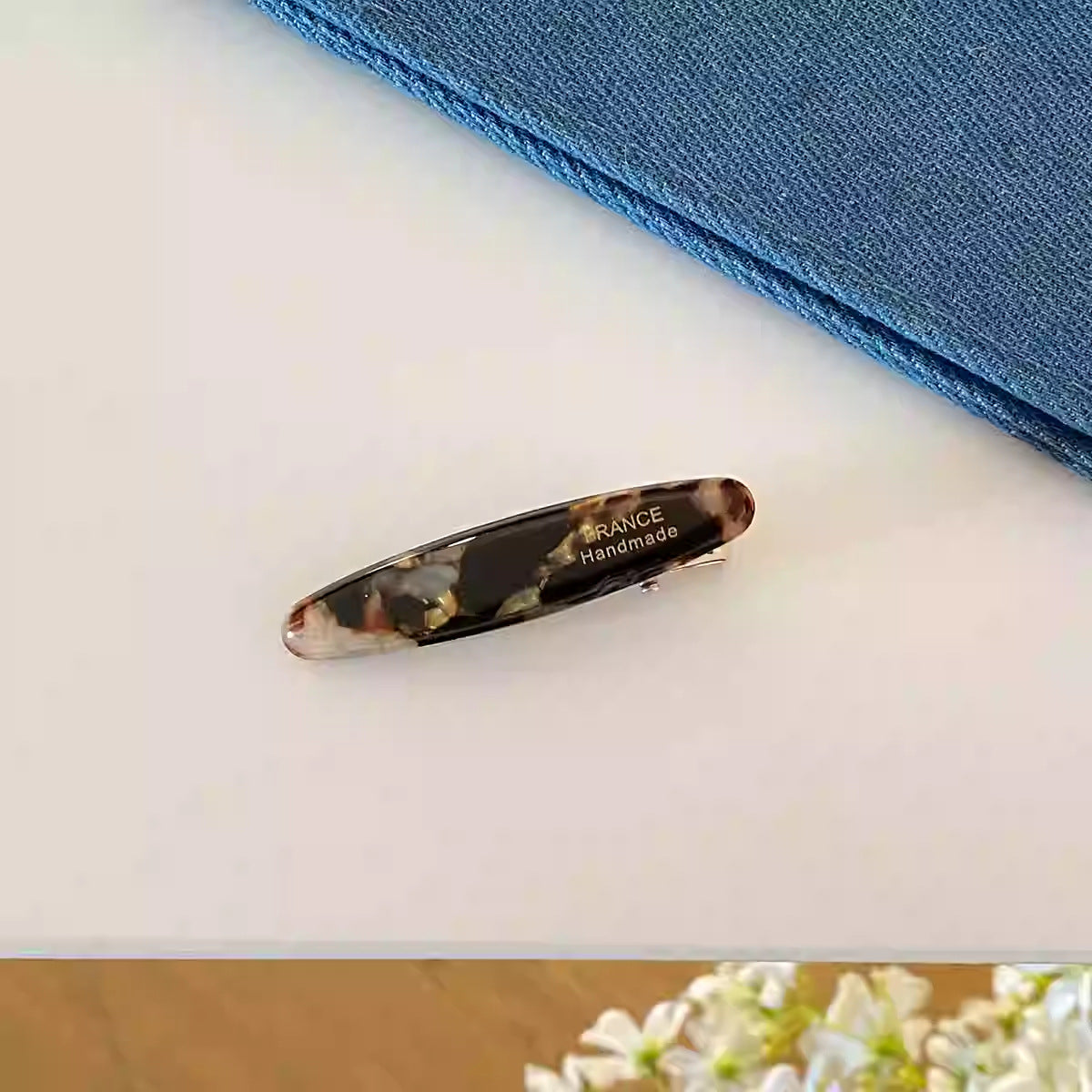 Oval Duckbill Hair Clip - DippedShop Wholesale - #3011