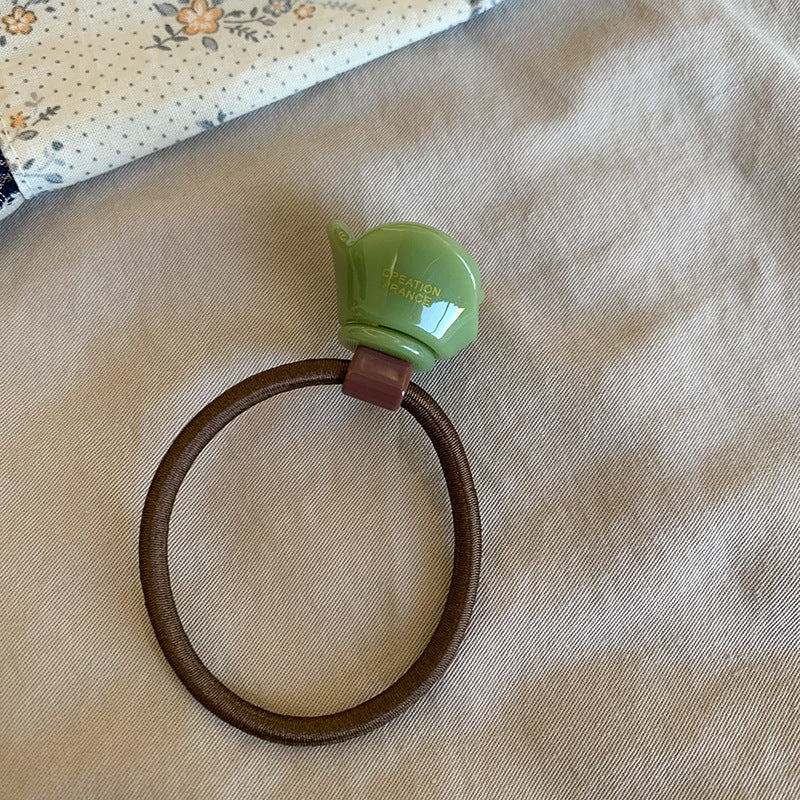Retro Acetate Rose Elastic Hair Tie MK2BLW6W6HHT14