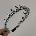 Vintage Plaid Print Weave Non-slip Headband 6W6HBD404