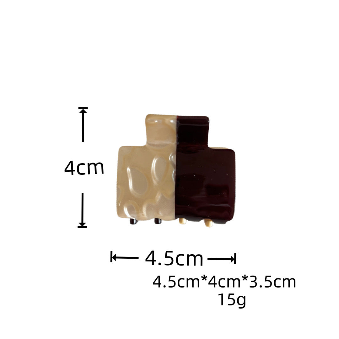Minimalist Color Block Hair Claw - DippedShop Wholesale - #5171