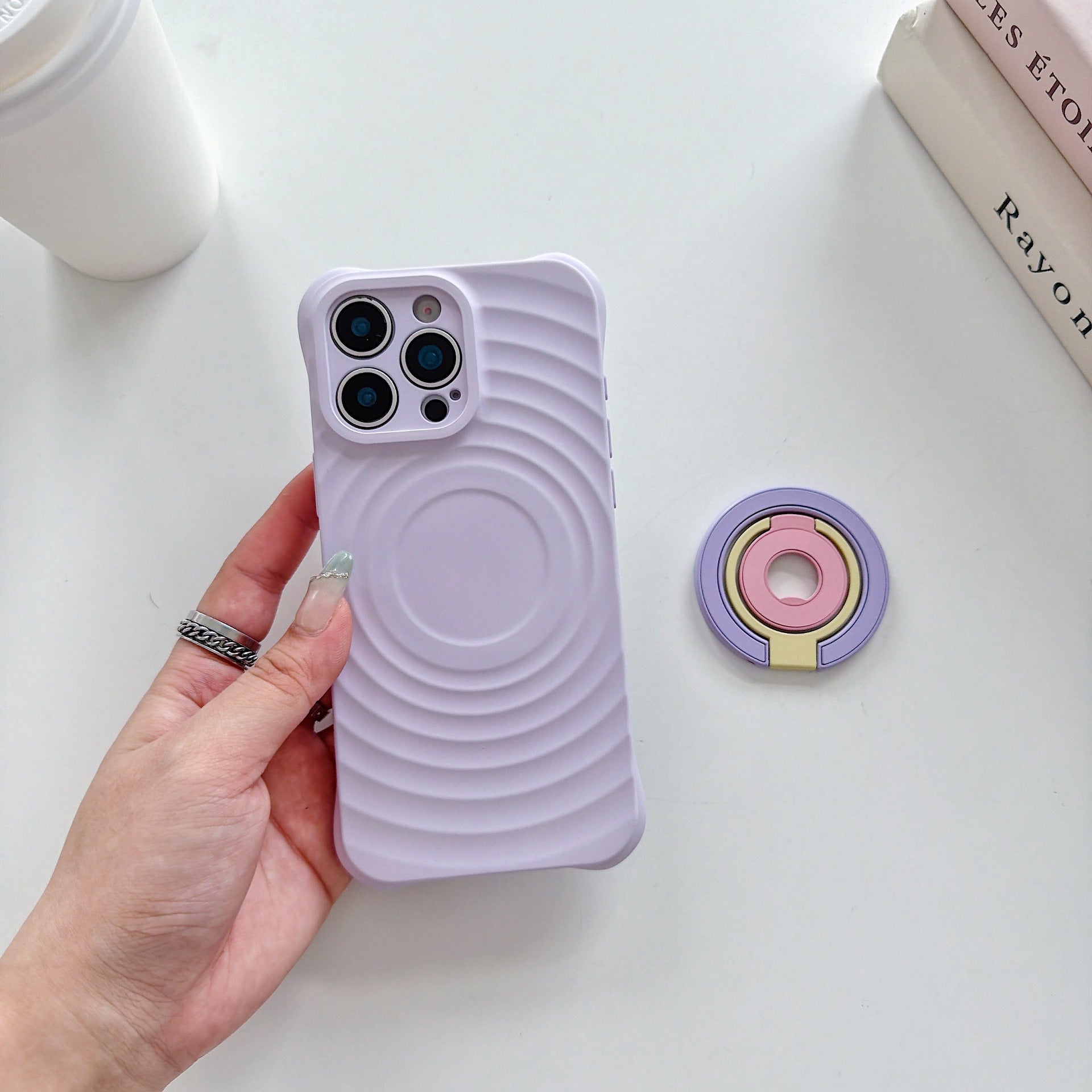 Magnetic Ring Holder Phone Case - DippedShop Wholesale - #3491