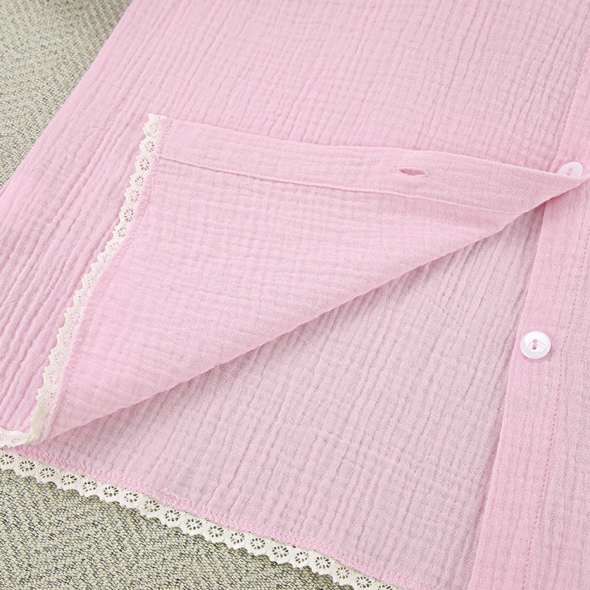 Flounce Solid Homewear Set - DippedShop Wholesale - #1555