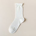 Solid Mesh Crew Socks - DippedShop Wholesale - #2611