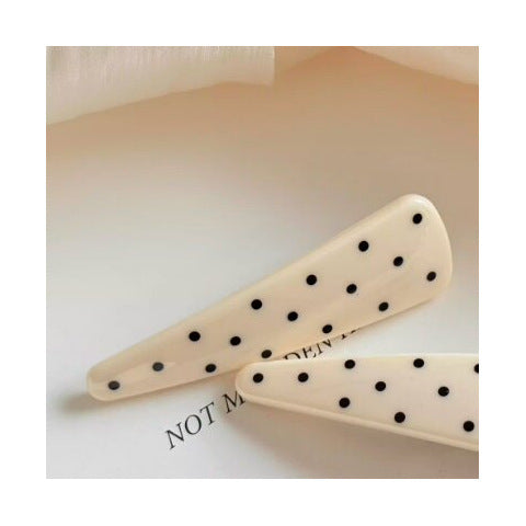 Cute Polka Dots Duckbill Side Hair Clip 8AS6HCP504L