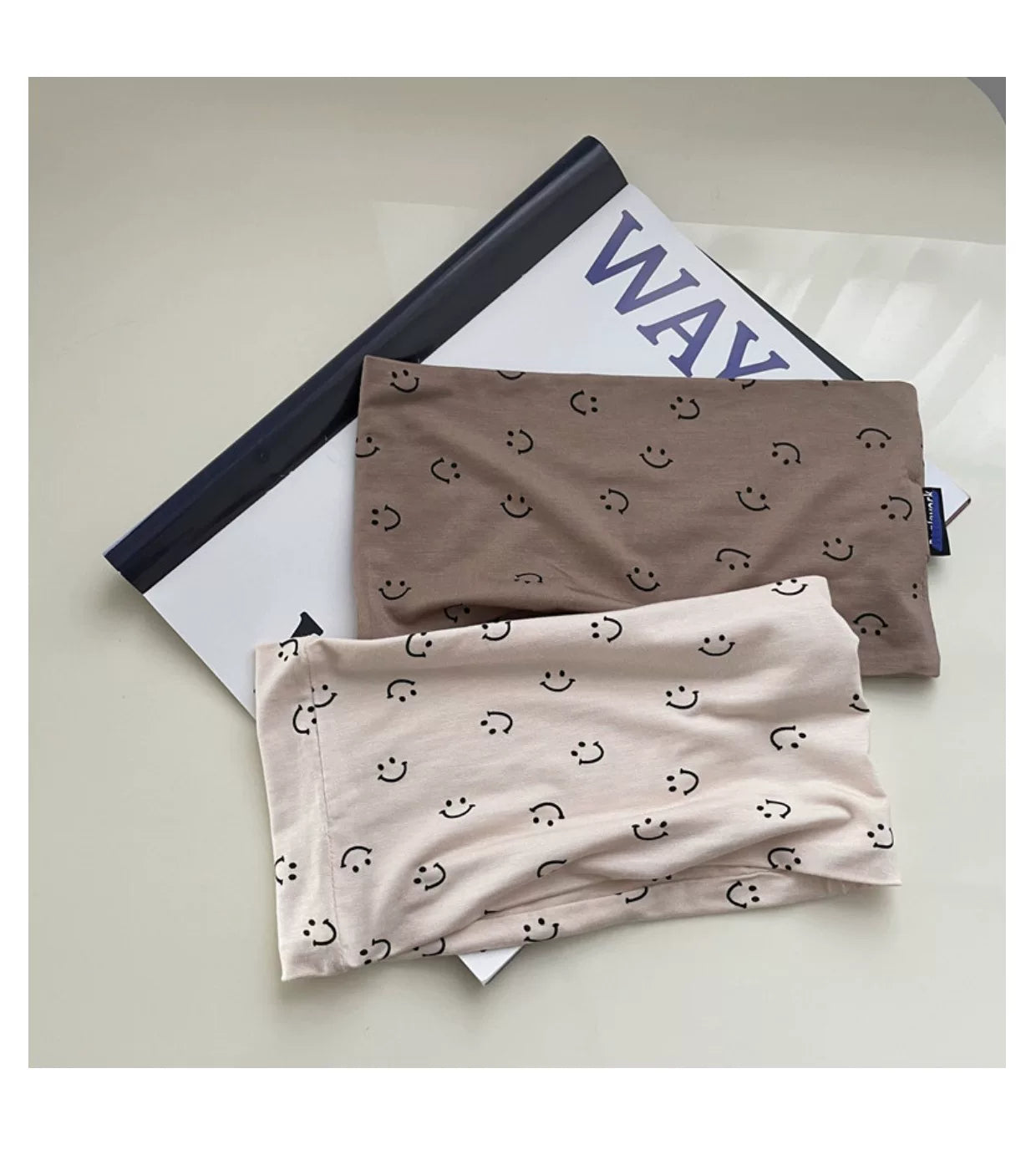 Sports Smiley Print Headband - DippedShop Wholesale - #3299