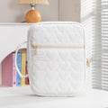 Sweet Bowknot Print Quilt Shell Cosmetic Bag 6S5CO100