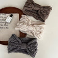 Bowknot Cable Knit Headband - DippedShop Wholesale - #7379