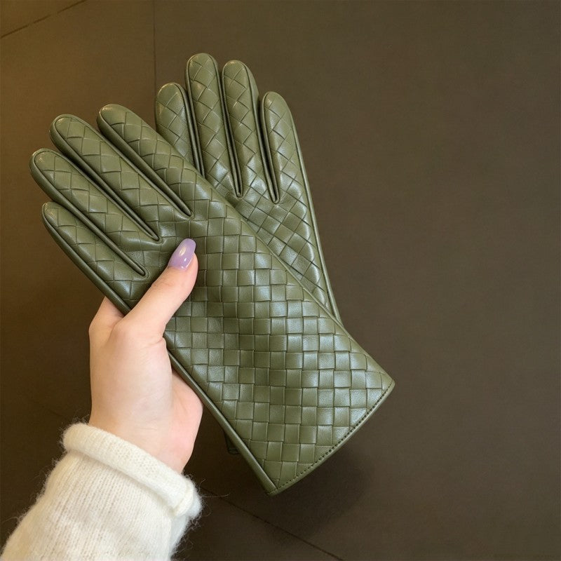 Touchscreen Warm Woven Gloves - DippedShop Wholesale - #2211