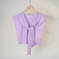 Casual Solid Color Sweater Knit Shawl Wrap 6W6NSC60
