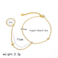 Stylish Gold Plated Zirconia C - DippedShop Wholesale - #2259