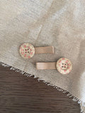 Sweet Floral Button Duckbill Hair Clips 6W6HCP1223