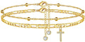Trendy Initial Letter Gold Pla - DippedShop Wholesale - #0291