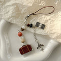 Vintage Handbag Plane Pendant Keychain Bag Charm 6W10BBC387