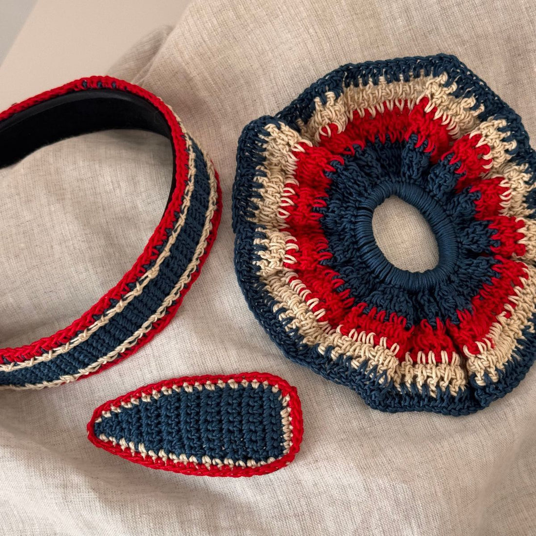 Cute Color Contrast Stretchy Knit Hair Tie DP25F970