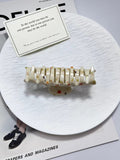 Colorful Flower Hair Claw - DippedShop Wholesale - #9891
