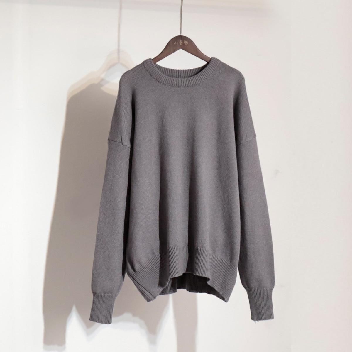 Solid Loose Sweater - DippedShop Wholesale - #7843