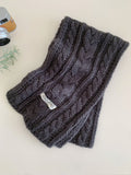 Chunky Cable Knit Scarf - DippedShop Wholesale - #8483