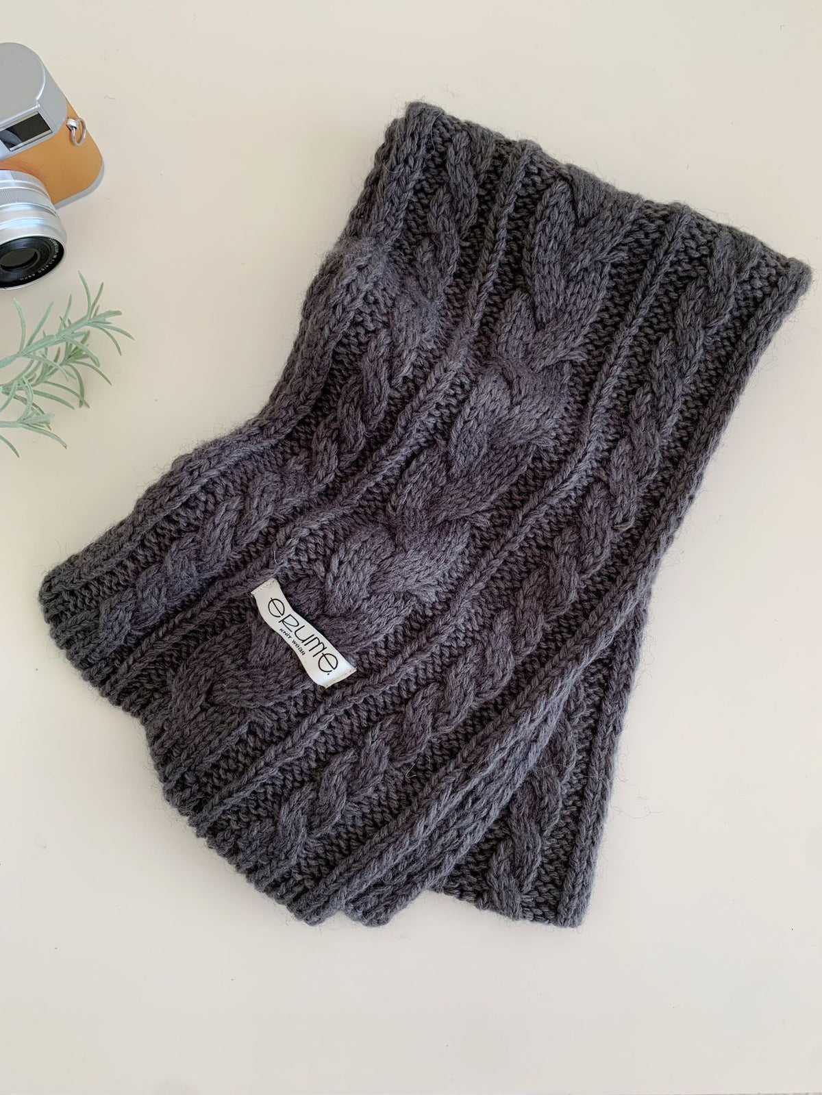Chunky Cable Knit Scarf - DippedShop Wholesale - #8483