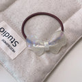 Sweet Bow Knot Elastic Ponytail Holder Hair Tie 6W6HSR466