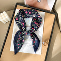 Fresh Floral Print Headscarf Square Scarf MK2BW6W6NSI07