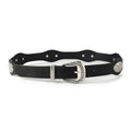 Retro Punk Studded Distressed Leather Belt 6W6JBT172
