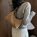 Retro Gold Chain Accent Hobo Crossbody Bag 6W10BBG2506