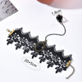 Gothic Crystal Tassel Choker - DippedShop Wholesale - #0051