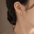 Luxury Gold Plated Sparkling Rhinestones Hoop Earrings 6W6JER480