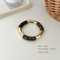 Retro Resin Stackable Geometri - DippedShop Wholesale - #1491