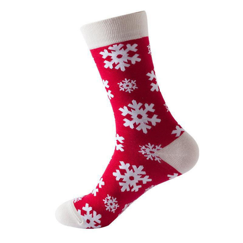 Classic Christmas Printed Crew Socks 6W8FSO910