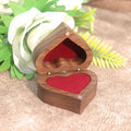 Heart Wooden Ring Box - DippedShop Wholesale - #6099