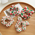 Polka Dot Plaid Hair Scrunchies - DippedShop Wholesale - #1267