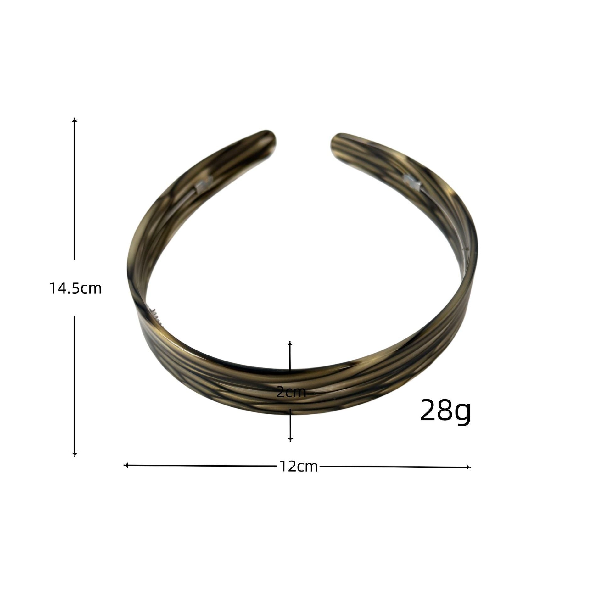Vintage Acetate Teeth Headband - DippedShop Wholesale - #4771