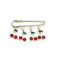 Crystal Cherry Bag Charm - DippedShop Wholesale - #4659