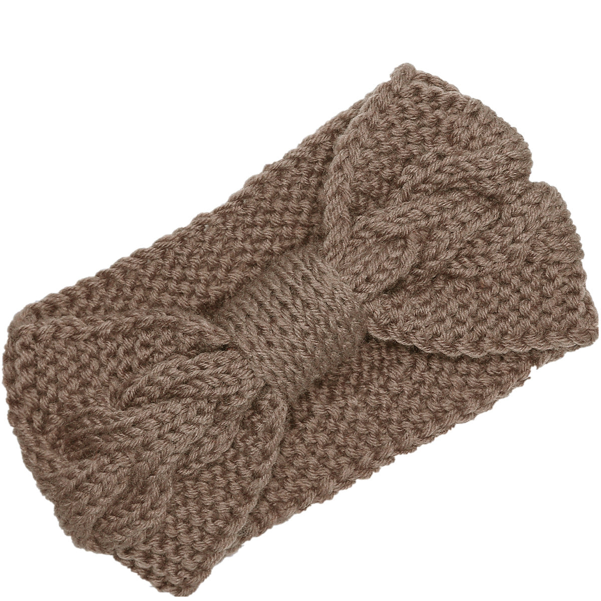 Bowknot Cable Knit Turban Headband - DippedShop Wholesale - #2483