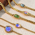 Stylish Cubic Zirconia Cuban L - DippedShop Wholesale - #3091