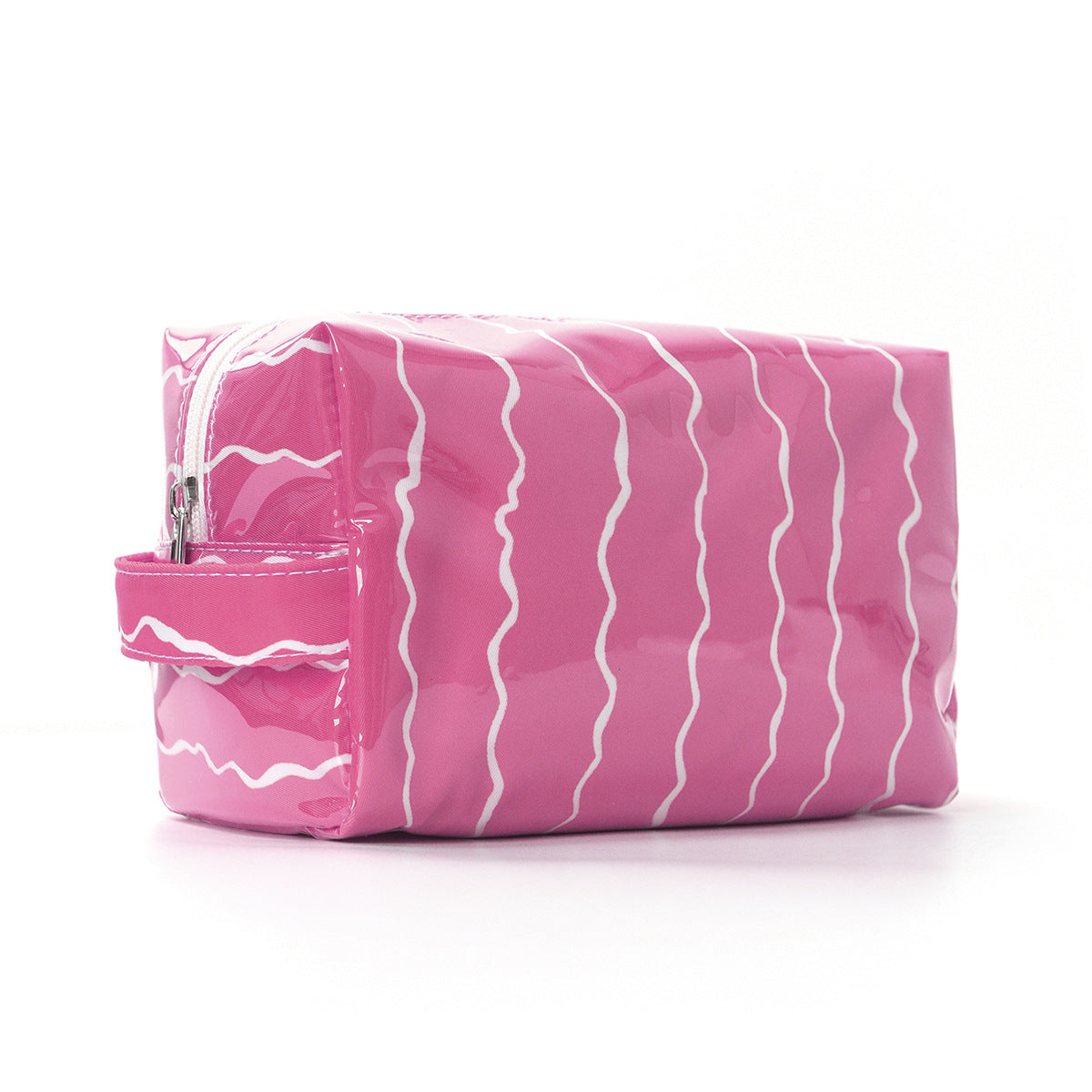 Chic Wavy PVC Waterproof Cosmetic Bag MK2BLW6C5CO16